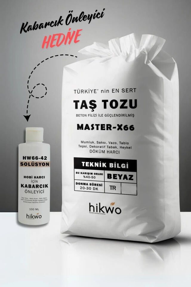 Master-X66 Yeni Nesil Ultra Güçlü Taş Tozu - Hobi Harcı