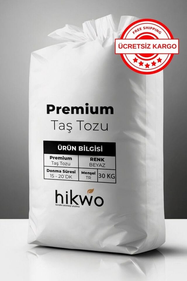 Premium Taş Tozu - Hobi Harcı - Taş Tozu Beyaz