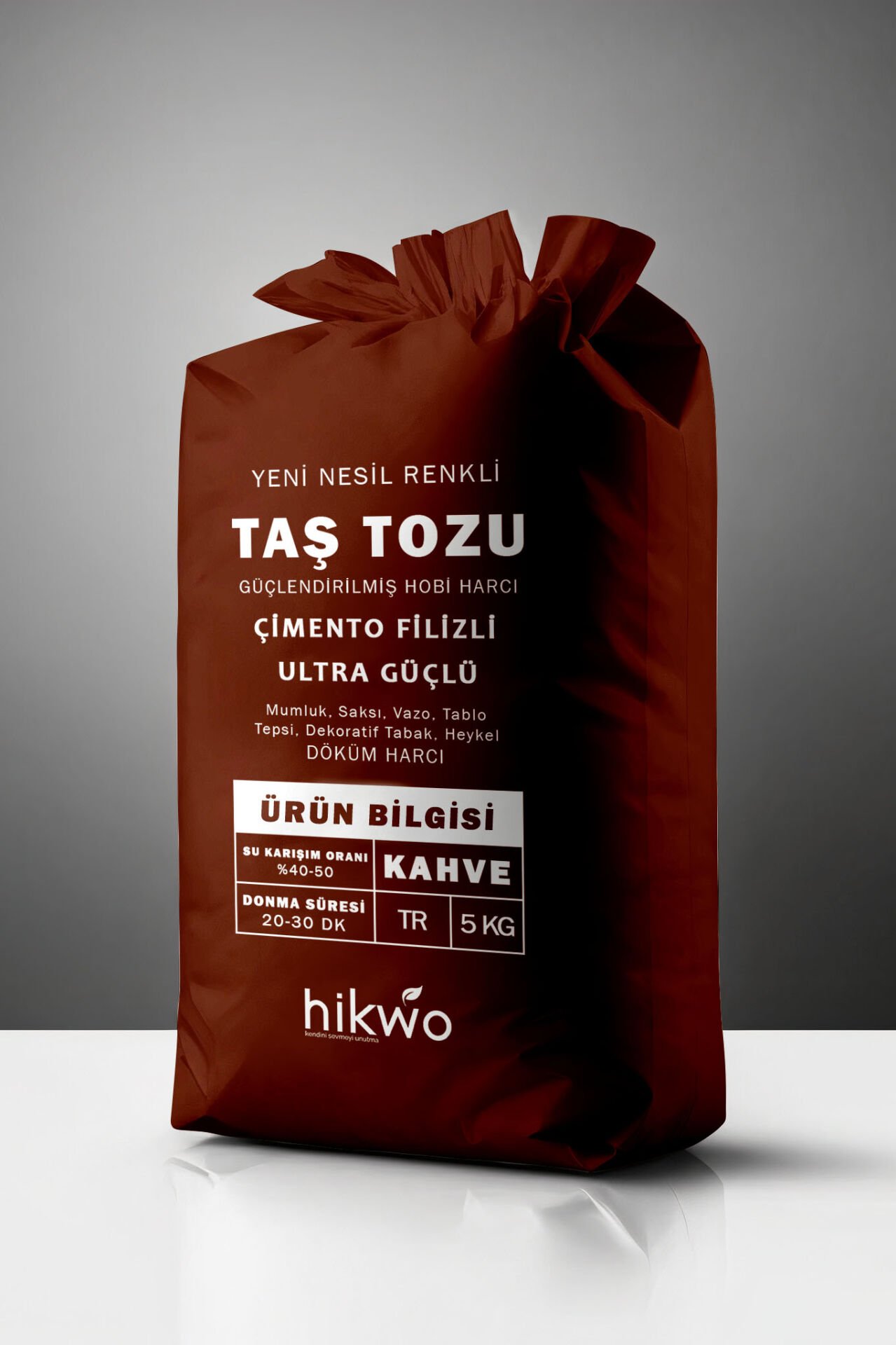 Kahve Taş Tozu - Renkli Taş Tozu