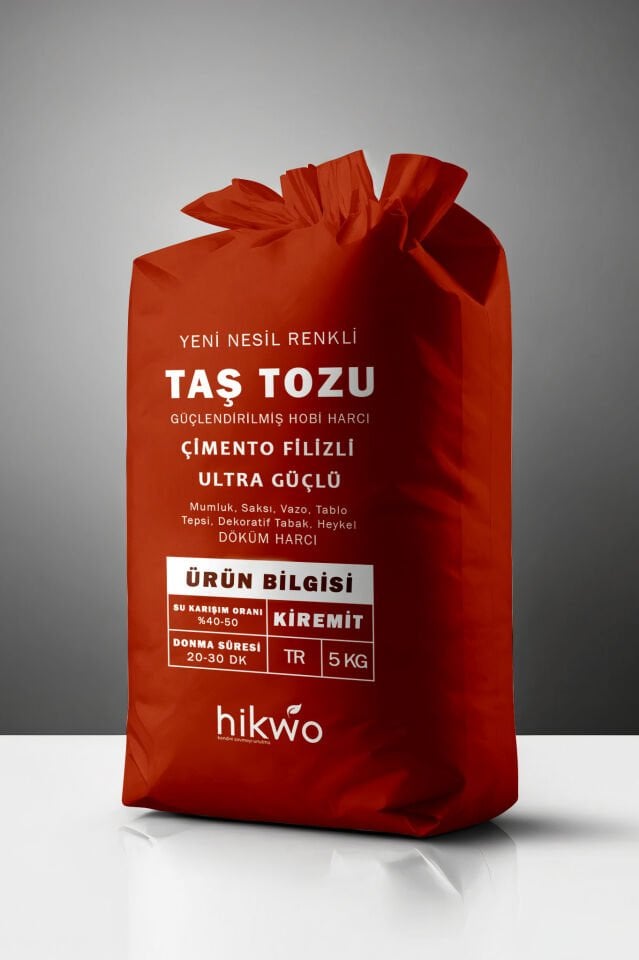 Kiremit Taş Tozu - Renkli Taş Tozu