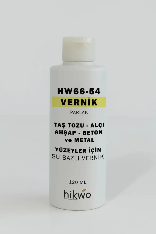 HW-66-54 Su Bazlı Çok Amaçlı Vernik 120 ML
