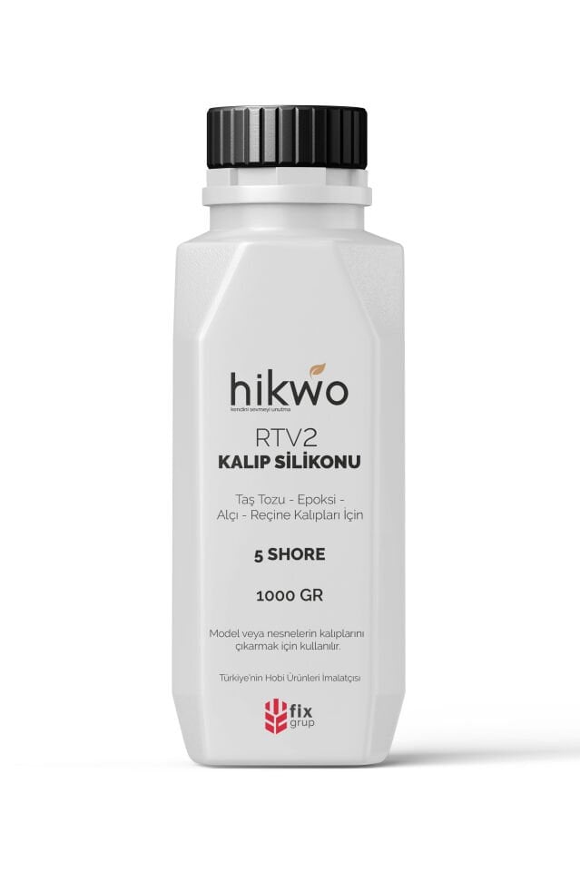 Rtv 2 Kalıp Silikonu 1 KG, Yarı Şeffaf Rtv2
