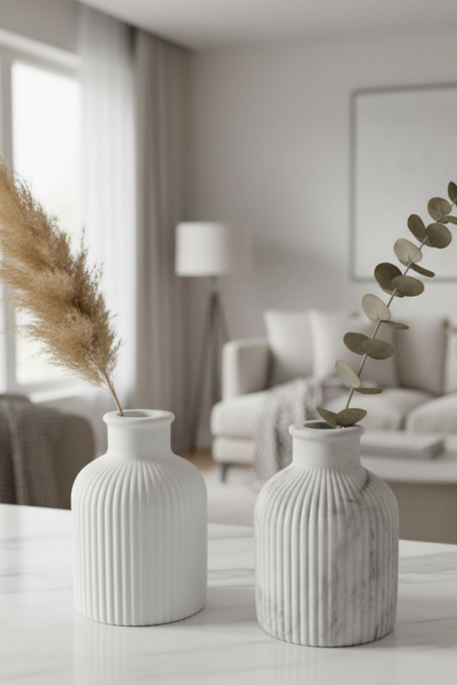 Silikon Vazo Kalıbı – Taş Tozu Kalıbı – Döküm Kalıbı V678