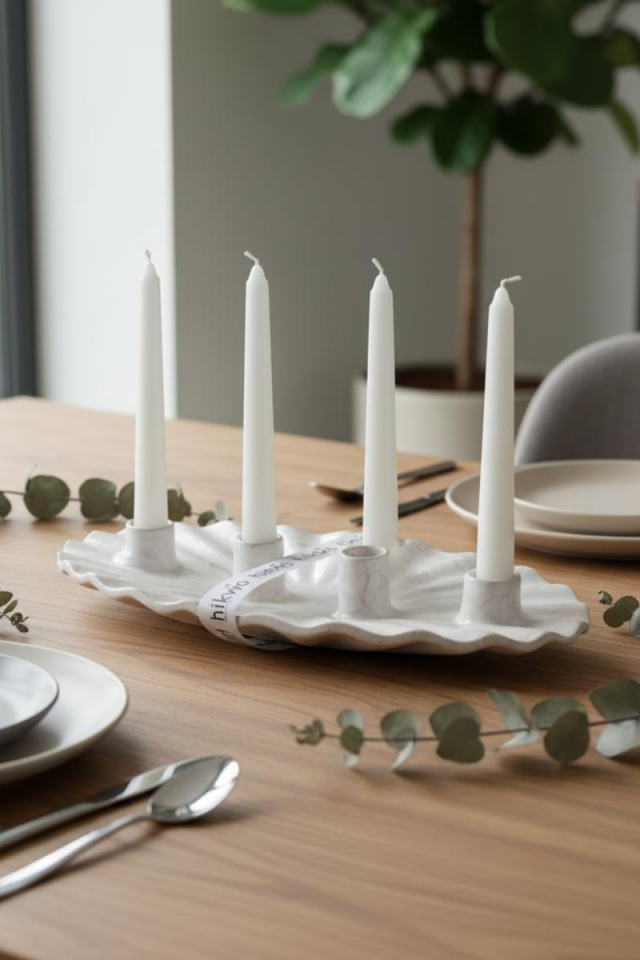 Şamdan Döküm Kalıbı - Silikon Kalıp - Taş Tozu Kalıbı - Alçı Kalıbı S565