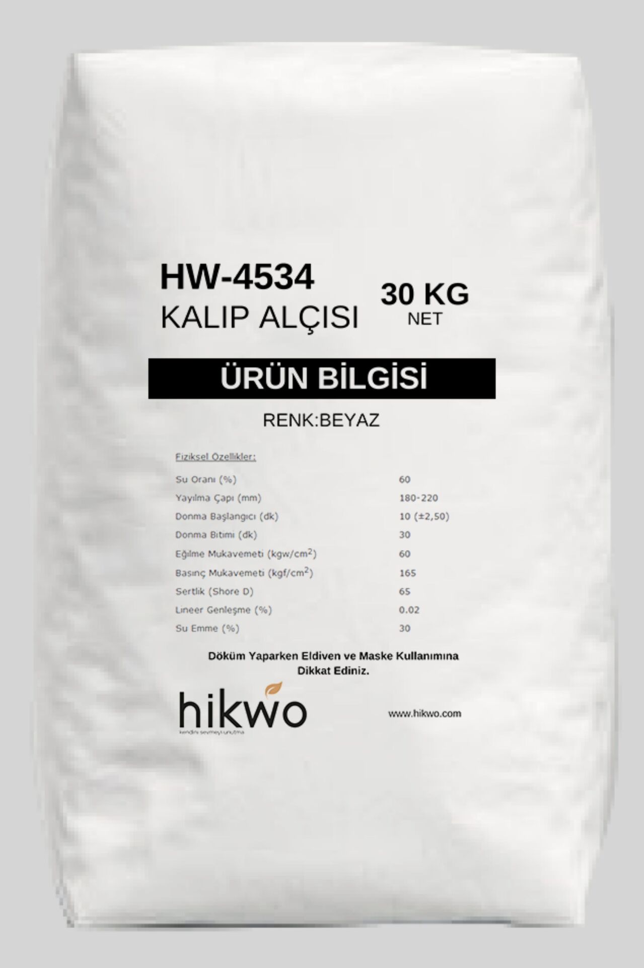 Kalıp Alçısı - Seramik Kalıp Allçısı - 30 KG