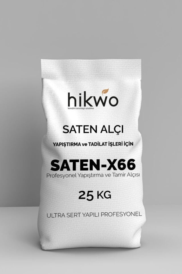 SANTENX-66 - Saten Alçı - Tamir Alçısı 25 KG