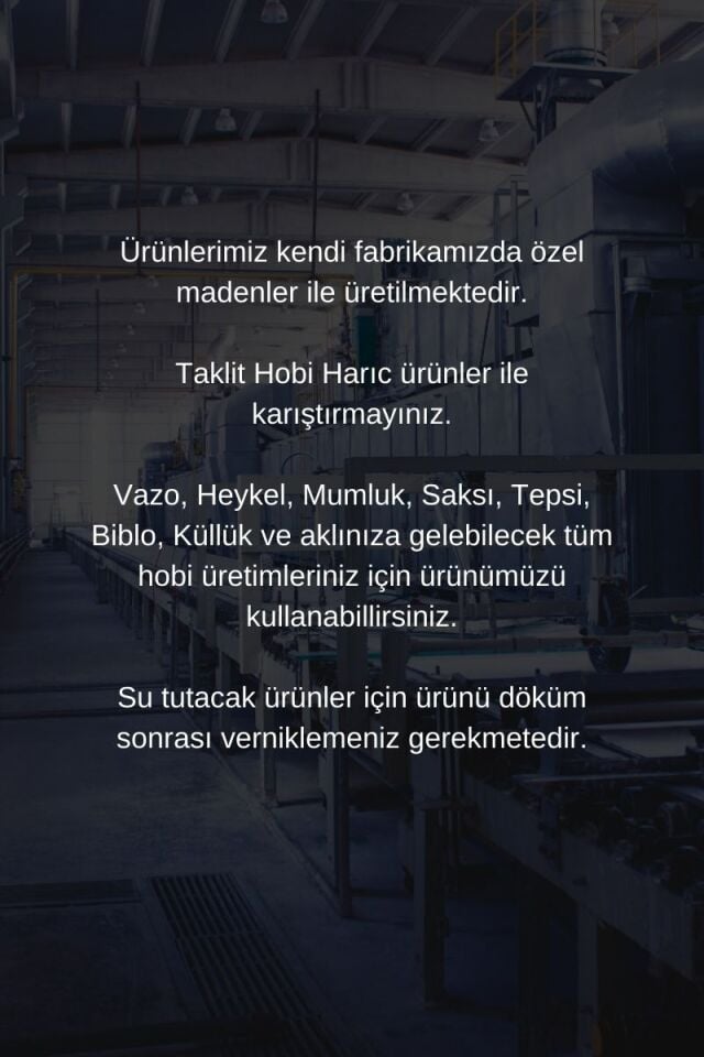 HW Profix Ultra Güçlendirilmiş Mumluk Döküm Harcı, Hobi Harcı, Hobi Alçısı, Taş Tozu