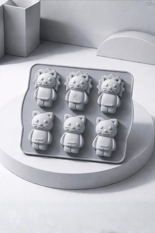 Çocuk Boyama Seti Silikon Kalıbı - Etkinlik Kalıbı - Taş Tozu Kalıbı S4322