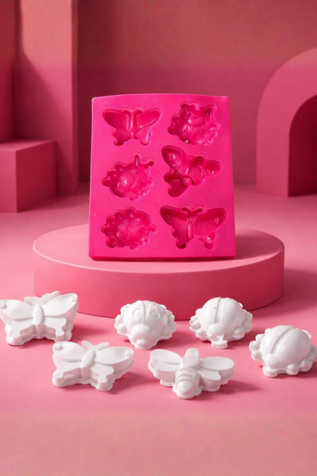 Çocuk Boyama Seti Silikon Kalıbı – Etkinlik Kalıbı – Taş Tozu Kalıbı S4319