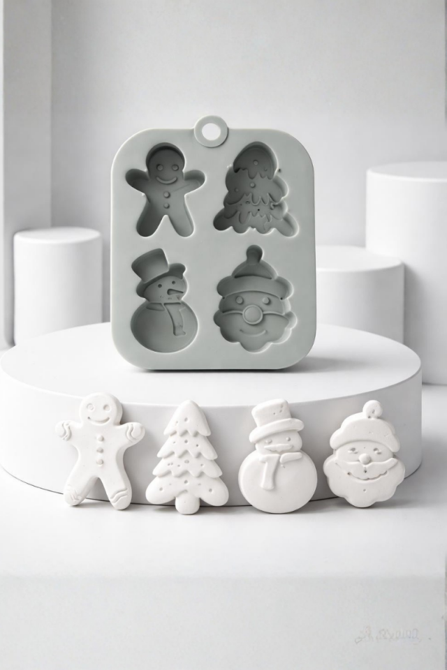 Çocuk Boyama Seti Silikon Kalıbı – Etkinlik Kalıbı – Taş Tozu Kalıbı S4318