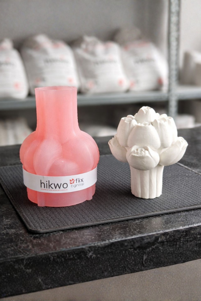 Çiçek Buket Kalıbı – Lale Silikon Kalıbı – Taş Tozu Kalıbı T43434