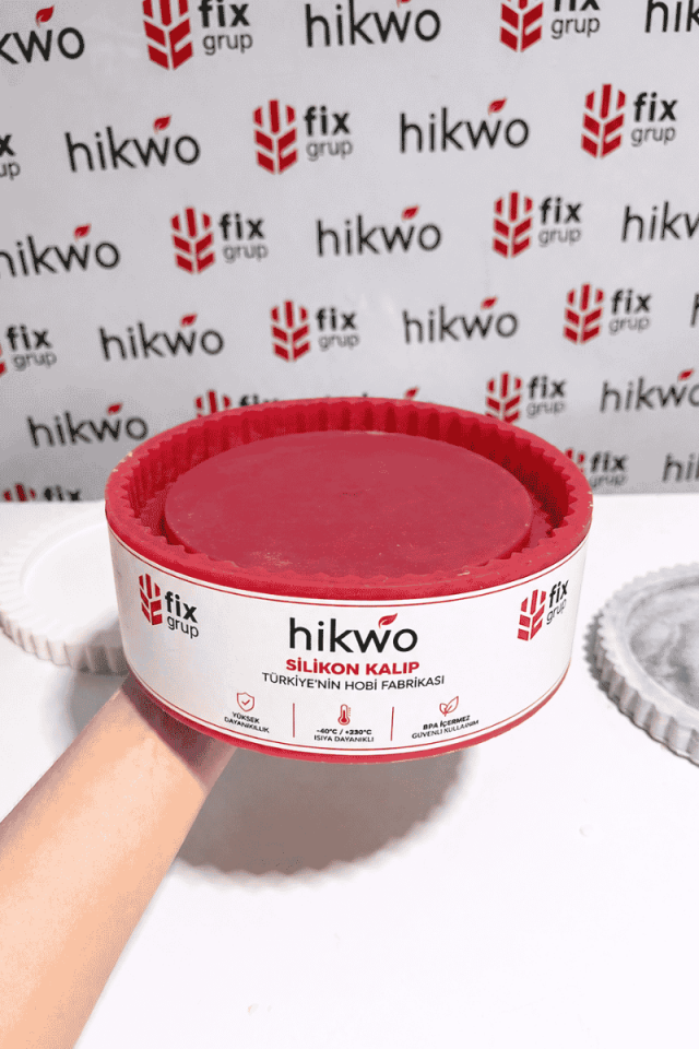 Premium Büyük Tepsi 30 CM Silikon Tepsi - Taş Tozu Kalıbı - Epoksi Kalıbı T42232