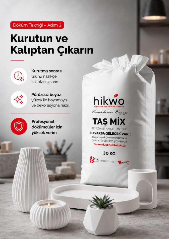 Taş Mix Profesyonel Hobi Harcı - Taş Tozu – 30 KG