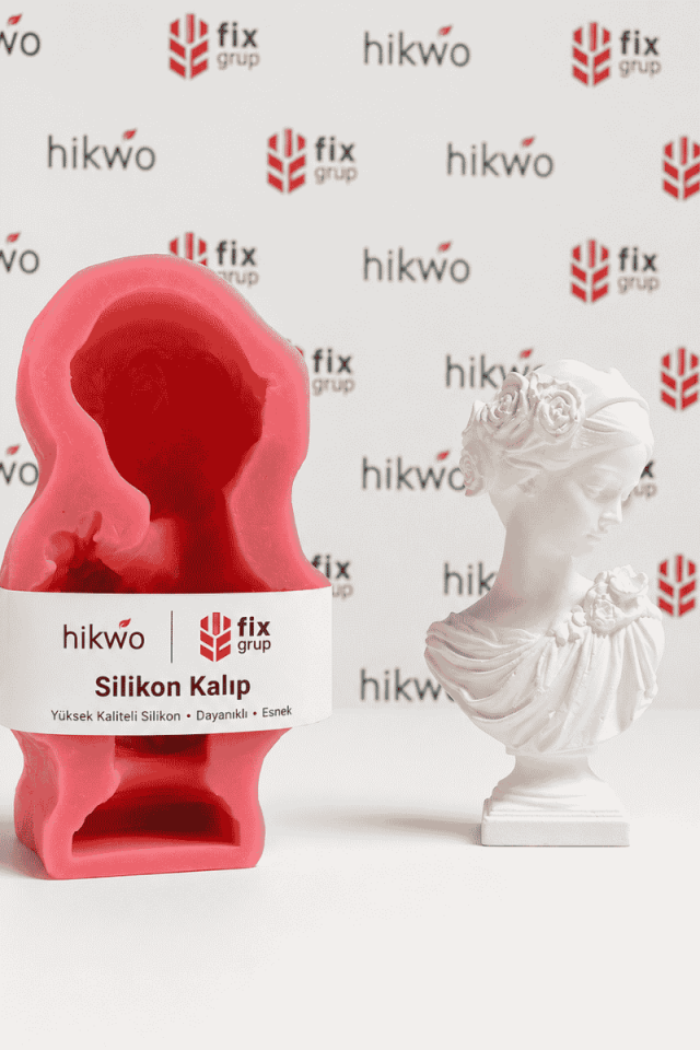 Antik Kadın Figürü Silikon Kalıbı - Taş Tozu Kalıbı K46333