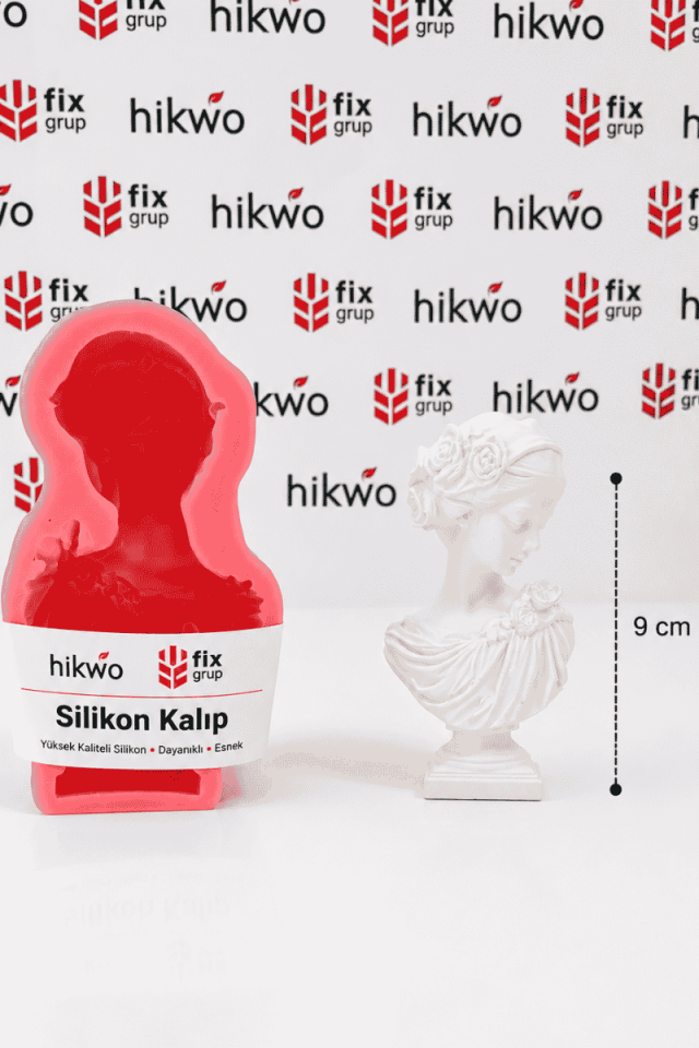 Antik Kadın Figürü Silikon Kalıbı - Taş Tozu Kalıbı K46333