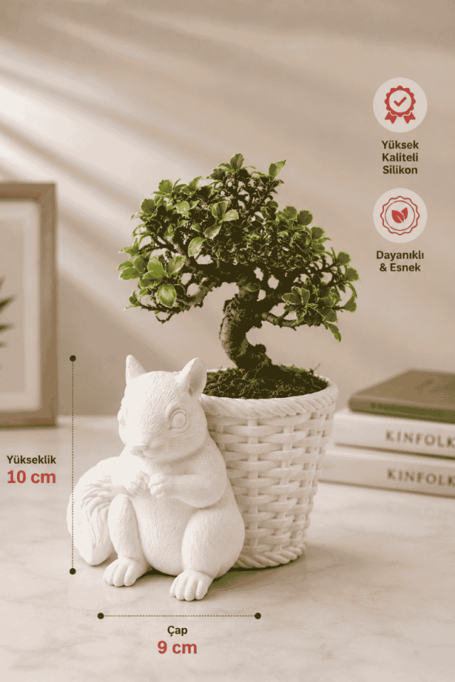 Sincap Kalemlik Saksı Silikon Kalıp - Taş Tozu Kalıbı S463464