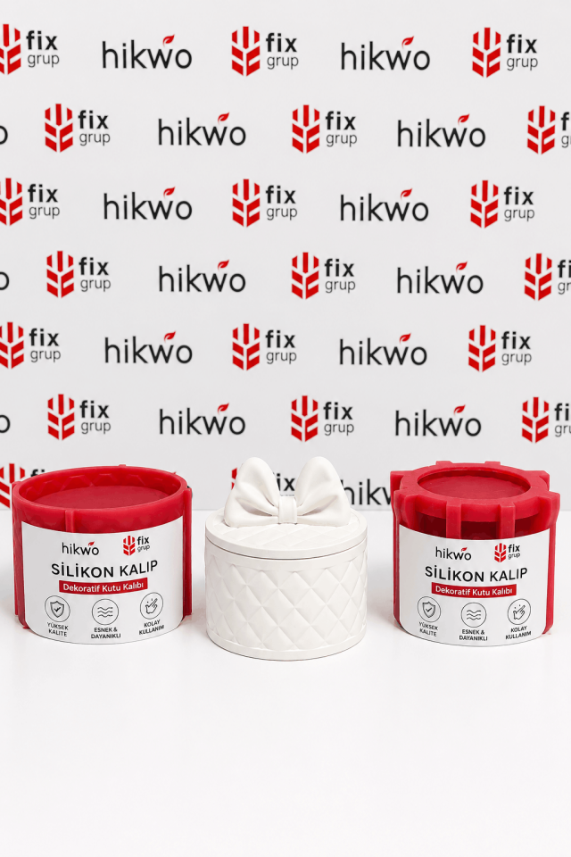 Modes Saklama Kutusu - Mumluk Silikon Kalıbı - Taş Tozu Kalıbı T43646