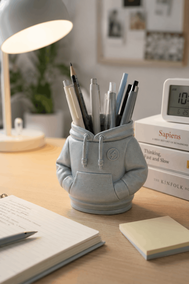 Sweatshirt Silikon Kalemlik Kalıbı - Taş Tozu Kalıbı S646346