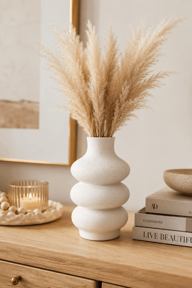 Büyük Helezonik Vazo Silikon Kalıp 15 CM - Taş Tozu Kalıbı T98793