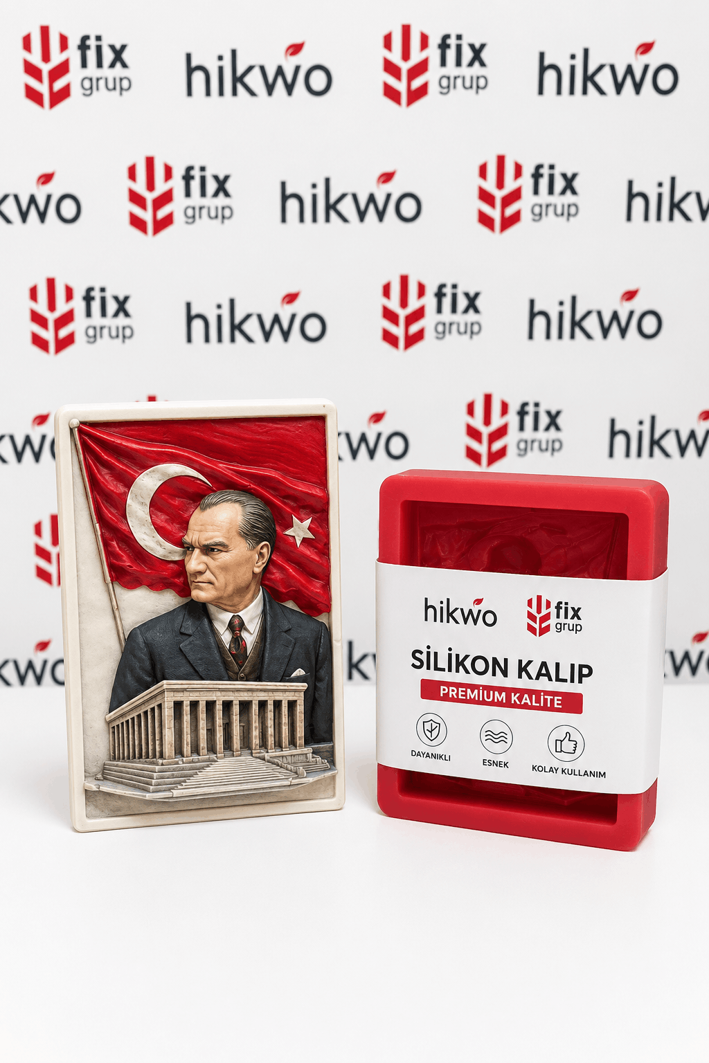 Atatürk ve Anıtkabir Etkinlik Kalıbı Silikon Kalıp - Taş Tozu Kalıbı T64011