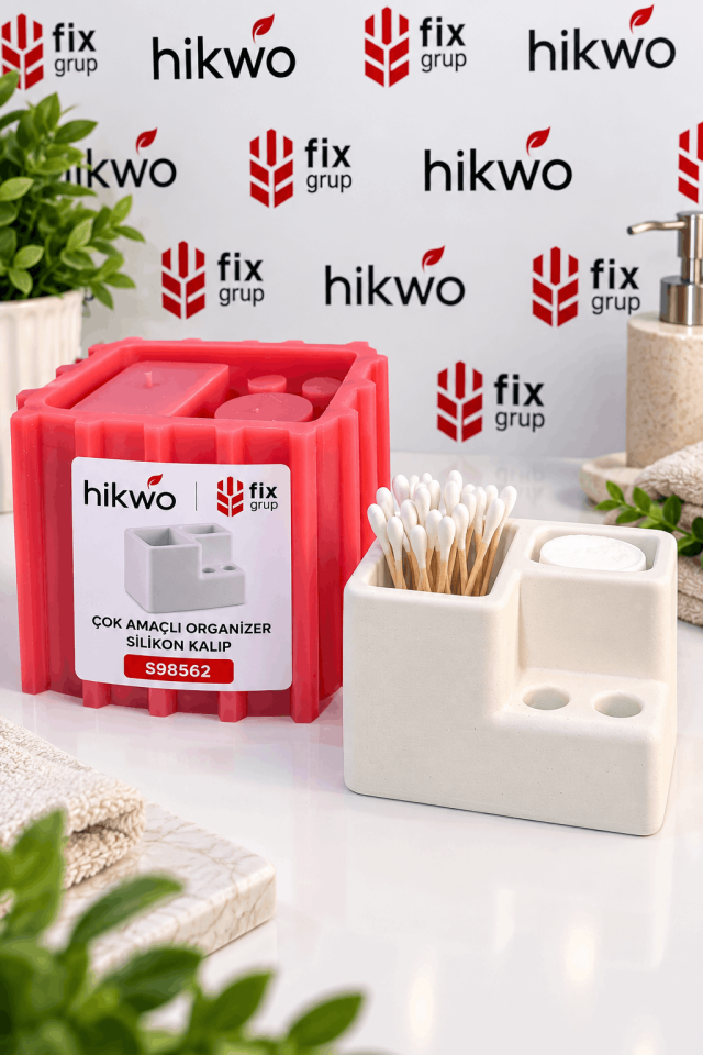 Çok Amaçlı Organizer Silikon Kalıbı - Taş Tozu Kalıbı T56332
