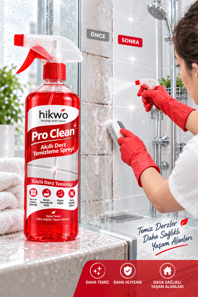 Pro Clean Akıllı Derz Temizleme Spreyi 1000 ML
