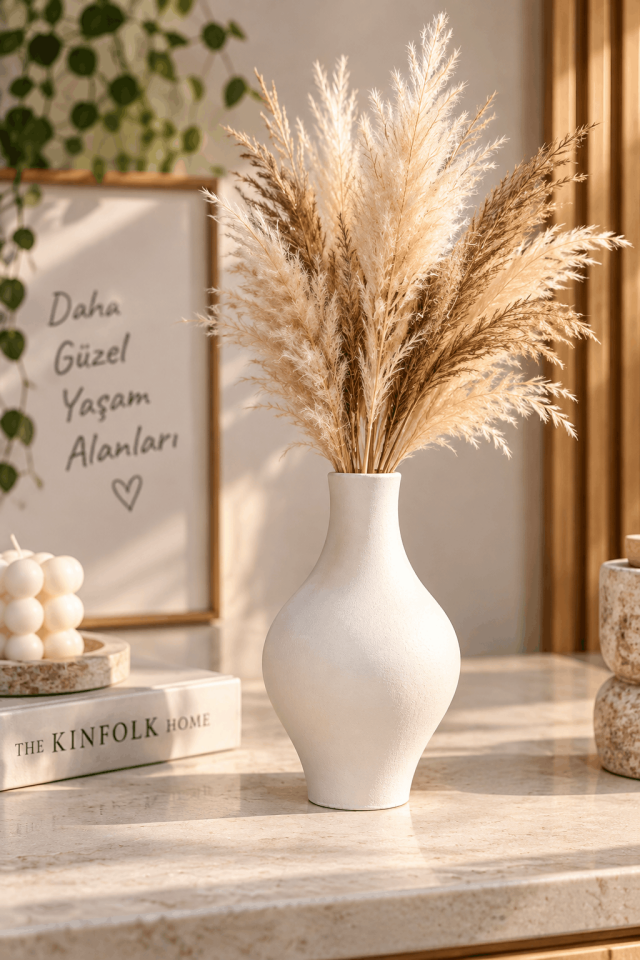 Düz Vazo Silikon Kalıp - Taş Tozu Kalıbı T23214