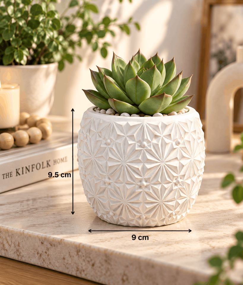 Büyük Boy Saksı Silikon Kalıbı - Taş Tozu Kalıbı T54754